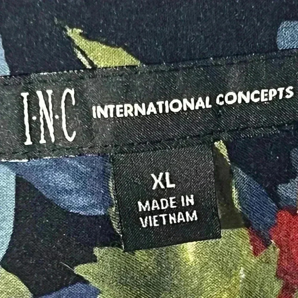 I-N-C International Designs Women's Sz XL Long Sleeve Casual Blouse - Picture 2 of 4